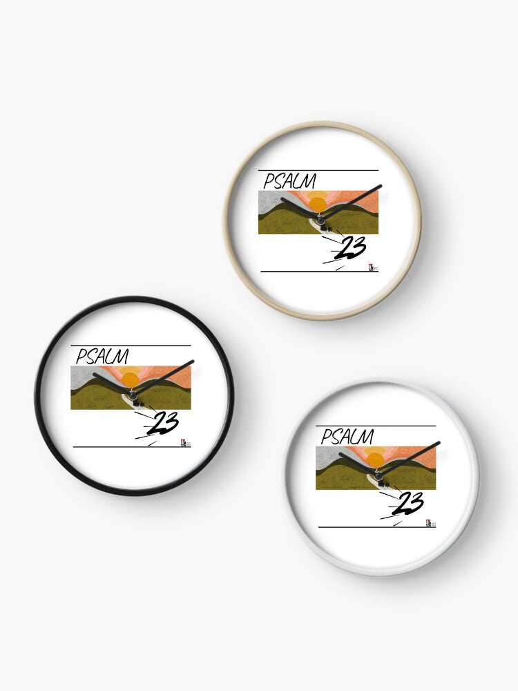 Faith Printed Clocks